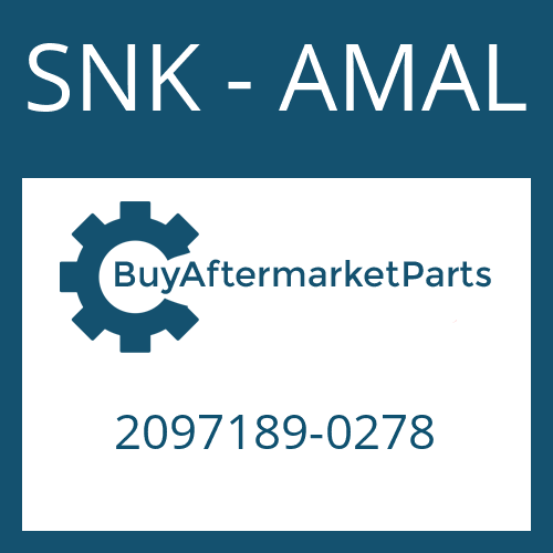 2097189-0278 SNK - AMAL DRIVESHAFT