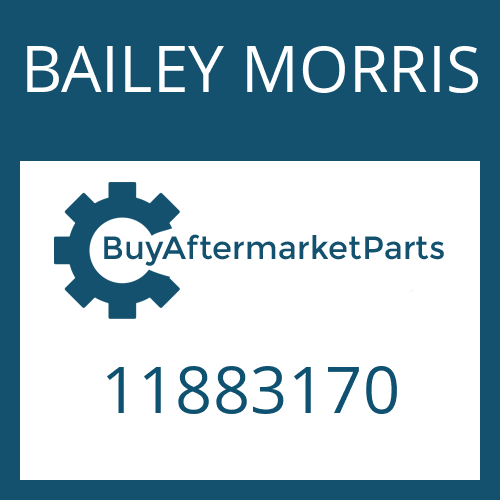 11883170 BAILEY MORRIS DRIVESHAFT ASSY