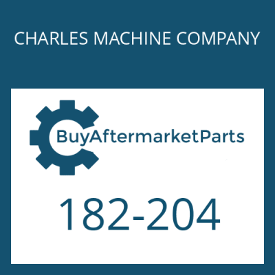 182-204 CHARLES MACHINE COMPANY STRAP AND BOLT KIT 1410