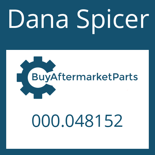 000.048152 Dana Spicer GLAND NUT