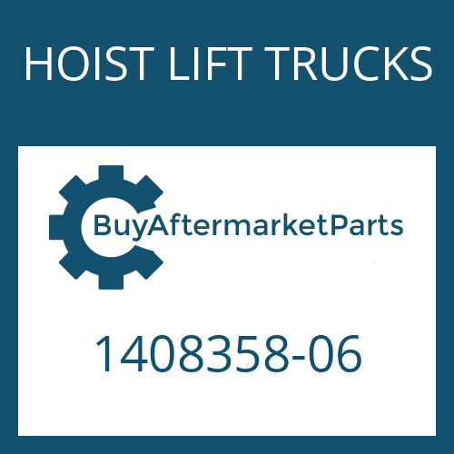 1408358-06 HOIST LIFT TRUCKS ADAPTOR