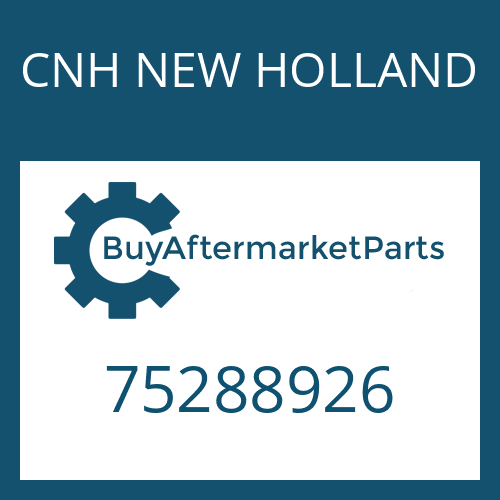 75288926 CNH NEW HOLLAND PLUG