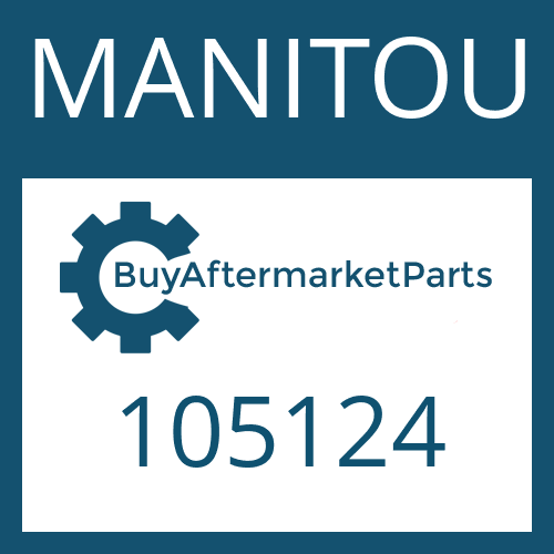 105124 MANITOU WHEEL HUB