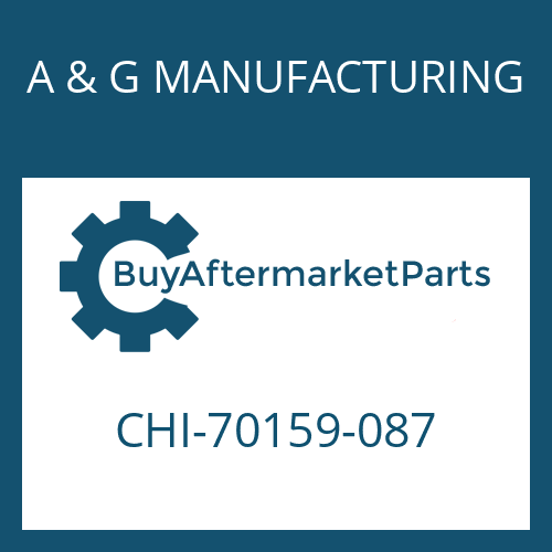 CHI-70159-087 A & G MANUFACTURING GASKET
