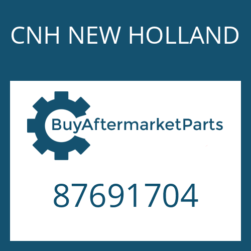 87691704 CNH NEW HOLLAND GASKET-SHIPPING COVER