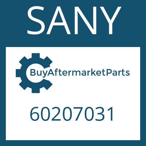 60207031 SANY ASSY-NEUTRAL VALVE ACTUATOR