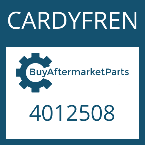 4012508 CARDYFREN U-JOINT KIT