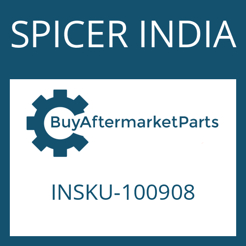 INSKU-100908 SPICER INDIA CENTRE BEARING