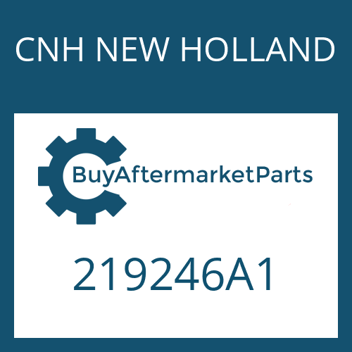 219246A1 CNH NEW HOLLAND PLATE