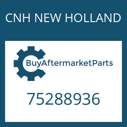 75288936 CNH NEW HOLLAND HUB