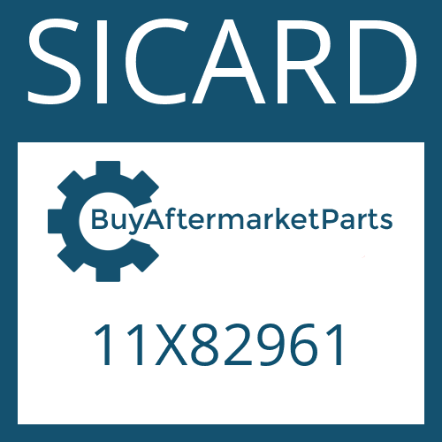 11X82961 SICARD DIRT EXCLUDER (POLYDISC)