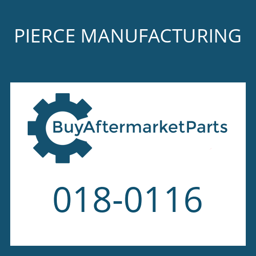 018-0116 PIERCE MANUFACTURING DROP GEAR 1641