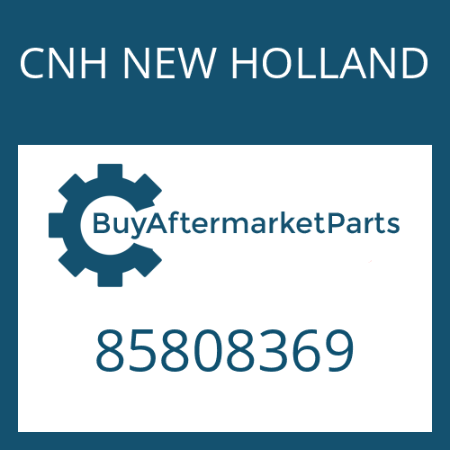 85808369 CNH NEW HOLLAND COVER