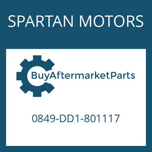 0849-DD1-801117 SPARTAN MOTORS BUSH -SWIVEL PIN (BOTTOM)