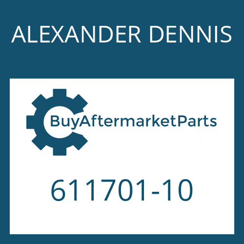 611701-10 ALEXANDER DENNIS RETRACTOR SPRING