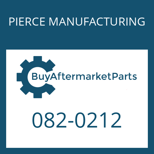 082-0212 PIERCE MANUFACTURING WASHER