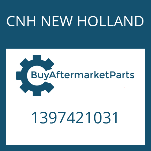 1397421031 CNH NEW HOLLAND SPACER