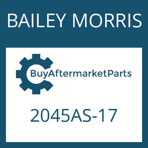 2045AS-17 BAILEY MORRIS DRIVESHAFT