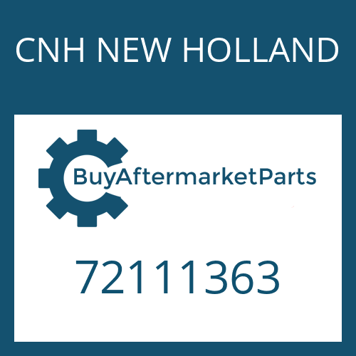 72111363 CNH NEW HOLLAND SEAL