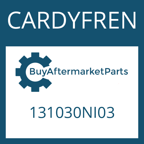 131030NI03 CARDYFREN Flange yoke