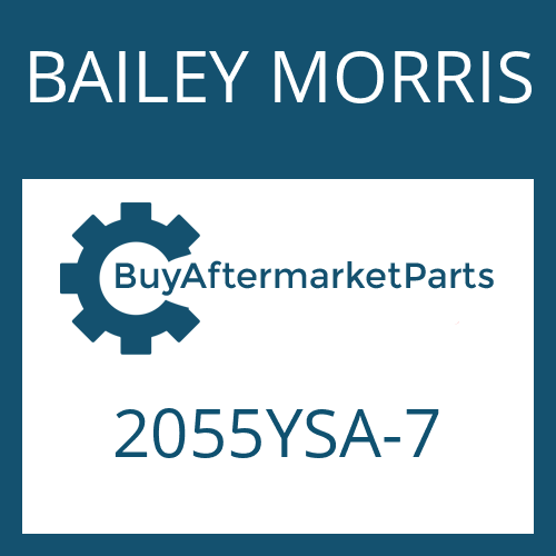 2055YSA-7 BAILEY MORRIS SHORT COUPLE