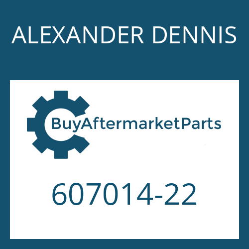 607014-22 ALEXANDER DENNIS SWIVEL PIN