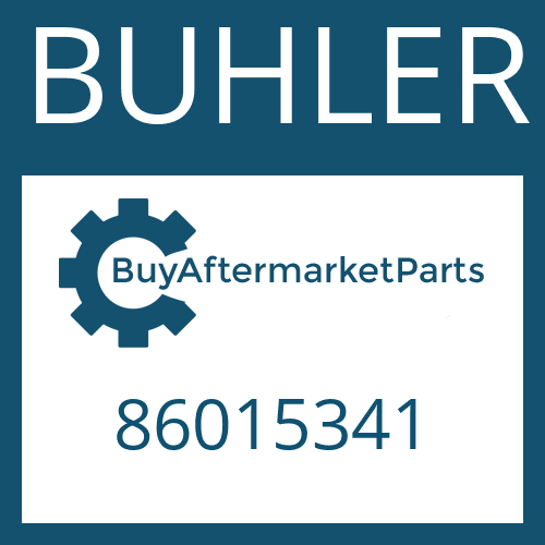 86015341 BUHLER KNUCKLE ASSY