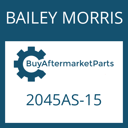 2045AS-15 BAILEY MORRIS DRIVESHAFT