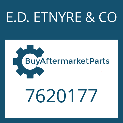 7620177 E.D. ETNYRE & CO BEARING CONE