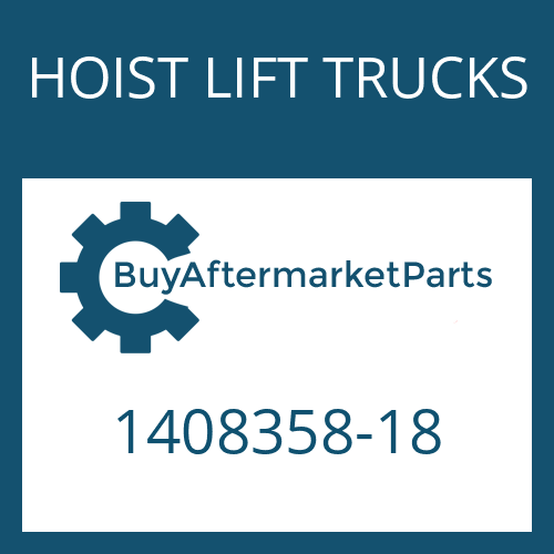 1408358-18 HOIST LIFT TRUCKS KIT-BRK SHOE & LINING