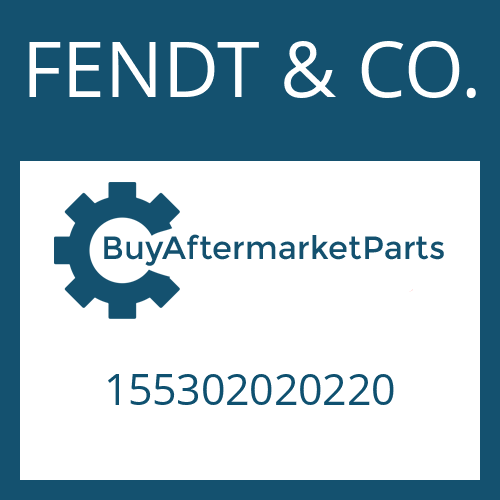 155302020220 FENDT & CO. WASHER