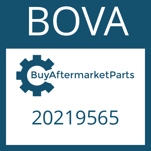 20219565 BOVA DRIVESHAFT