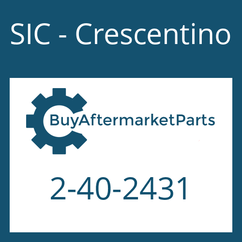 2-40-2431 SIC - Crescentino MIDSHIP ASSY