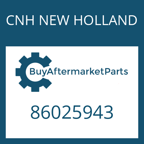 86025943 CNH NEW HOLLAND HUB MACHINED