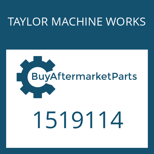 1519114 TAYLOR MACHINE WORKS KIT-CASE & TUBE