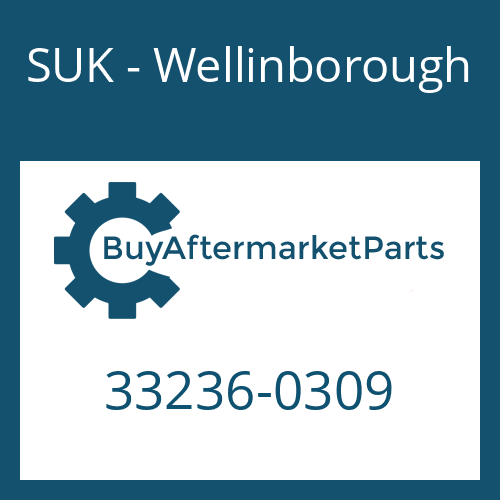 33236-0309 SUK - Wellinborough DRIVESHAFT