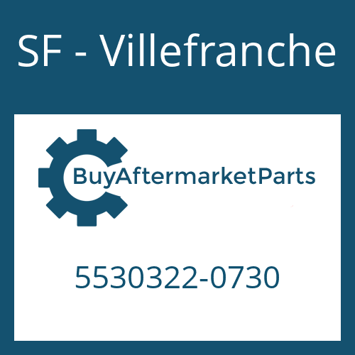 5530322-0730 SF - Villefranche DRIVESHAFT