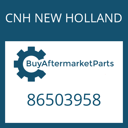 86503958 CNH NEW HOLLAND PLATE - DIFF PRESSURE