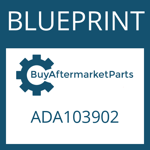 ADA103902 BLUEPRINT U-JOINT-KIT