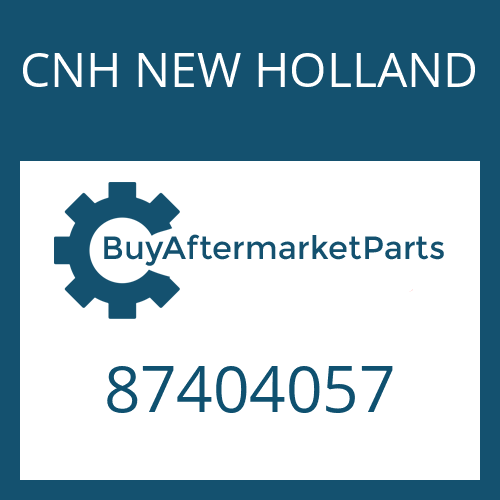 CNH NEW HOLLAND 87404057 - CARRIER SUB ASSY for Heavy Equipment