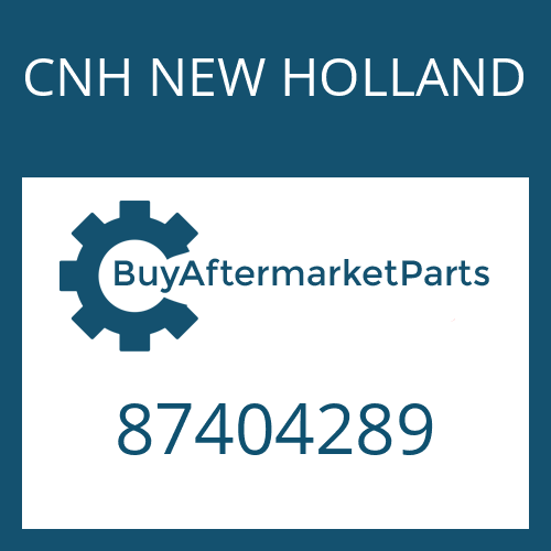 87404289 CNH NEW HOLLAND AXLE HOUSING