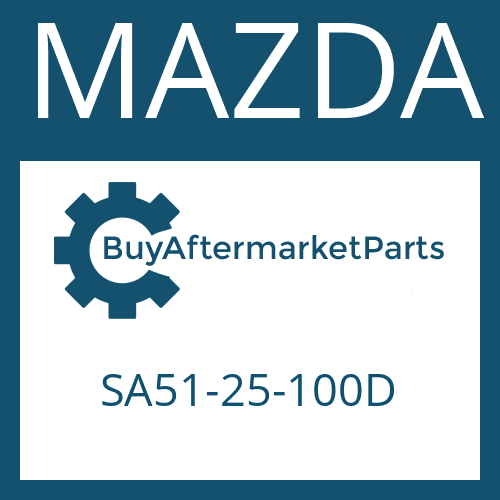 SA51-25-100D MAZDA DRIVESHAFT