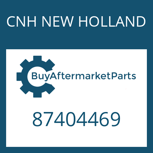 87404469 CNH NEW HOLLAND SEAL