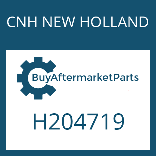 H204719 CNH NEW HOLLAND RING - DIFF GEAR FIN