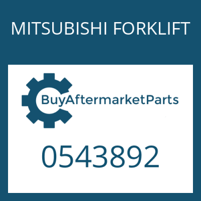 0543892 MITSUBISHI FORKLIFT SPACER - PINION BRG