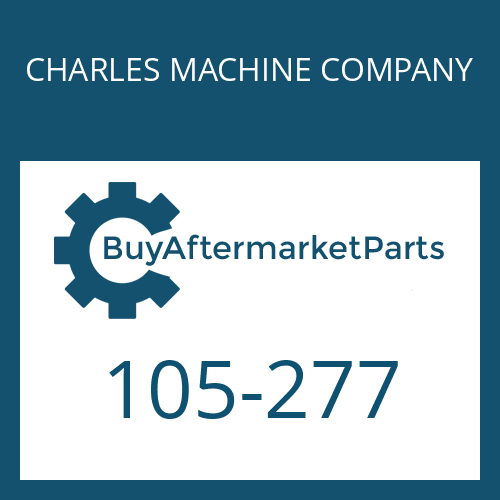 105-277 CHARLES MACHINE COMPANY STDWHL,