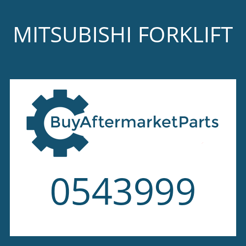 0543999 MITSUBISHI FORKLIFT KIT - DRIVE PINION SLINGER