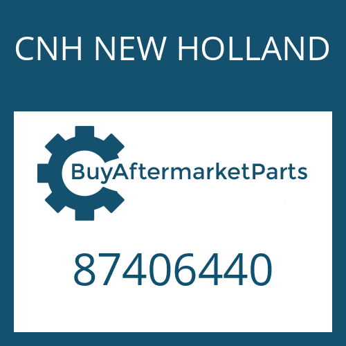 87406440 CNH NEW HOLLAND SEAL