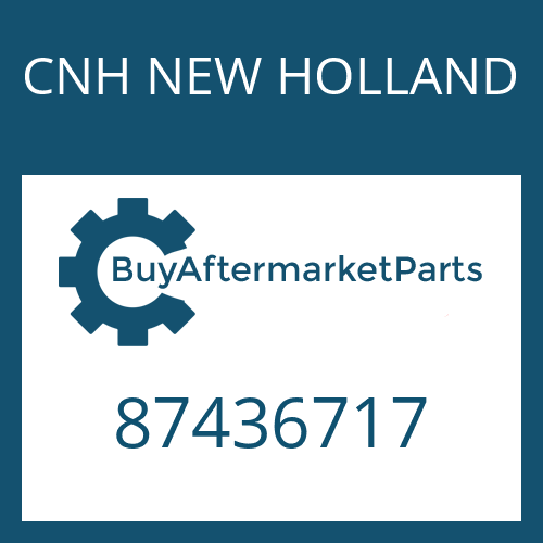 87436717 CNH NEW HOLLAND BEARING SET KIT