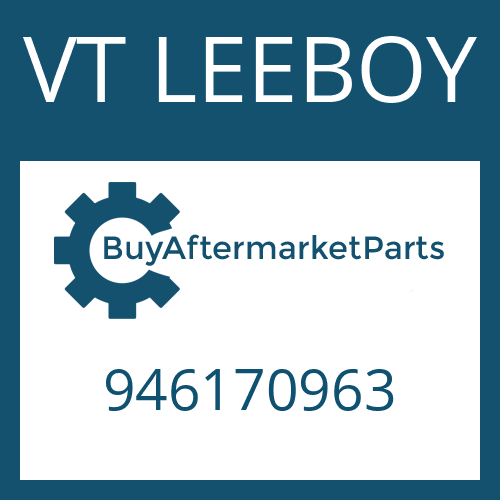 946170963 VT LEEBOY BRAKE DISC MACHINED